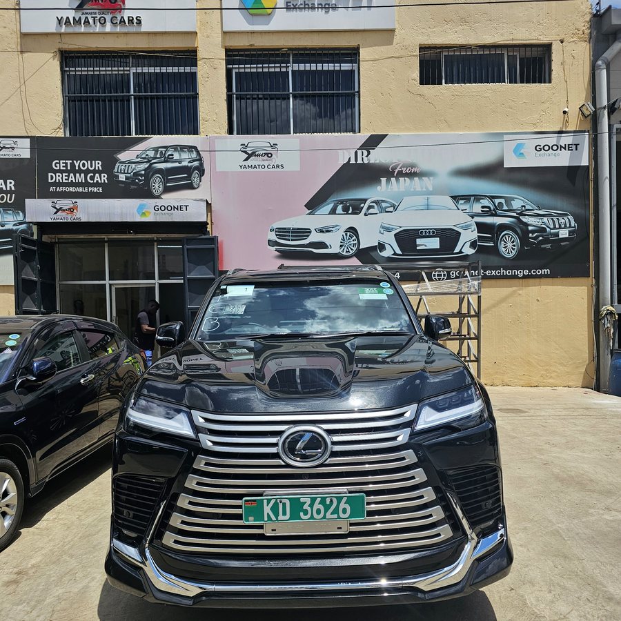 Lexus LX at our Nairobi office