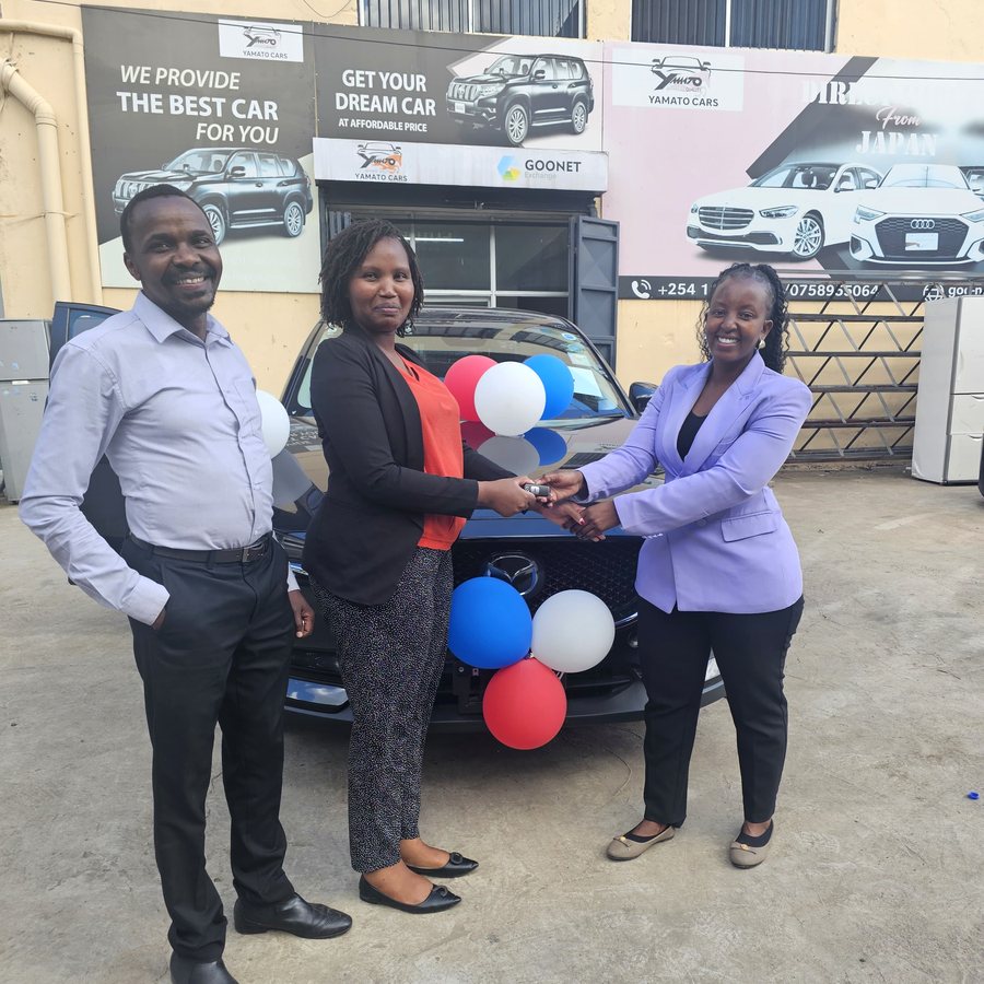 Keys handed over to a new owner