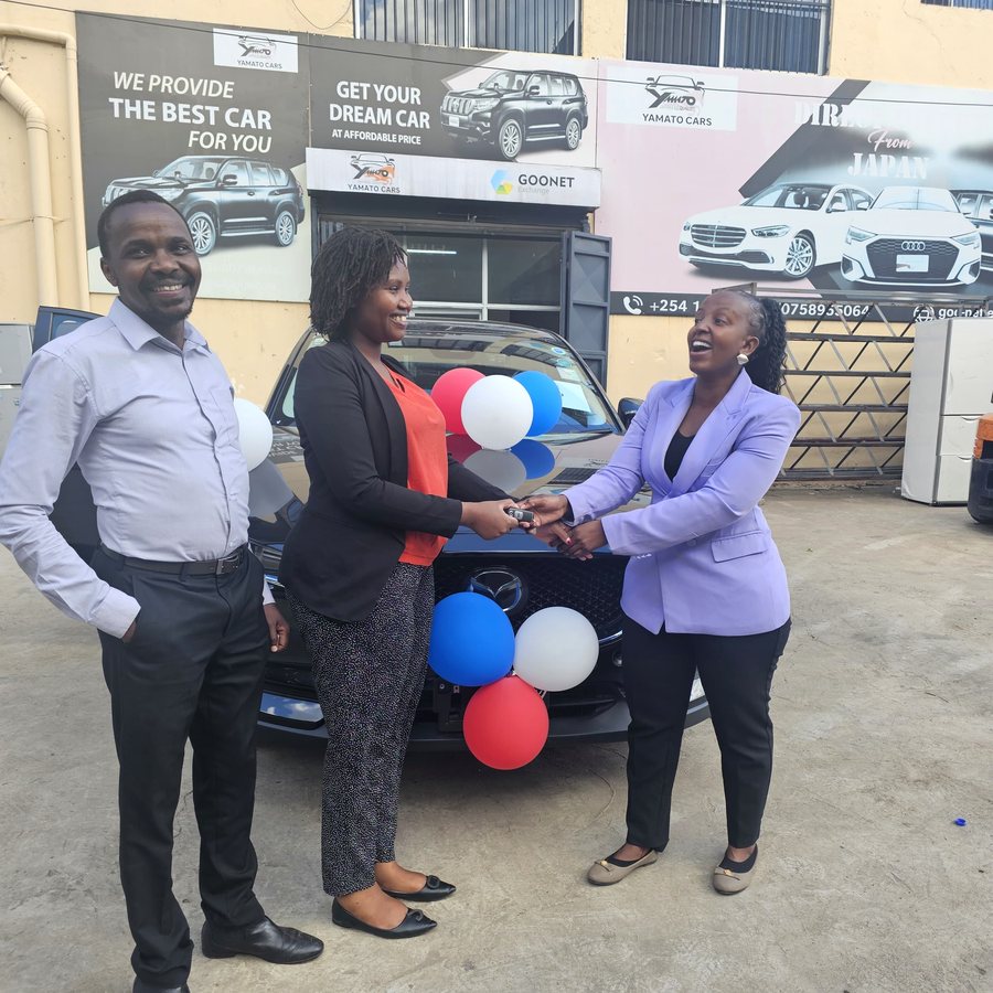 All smiles at handover