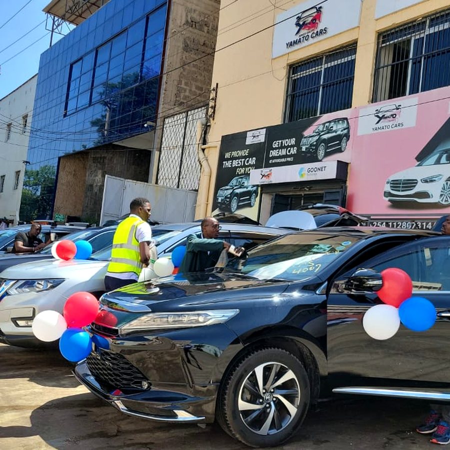 Toyota Prado delivered in Tanzania
